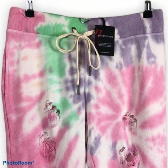 n:Philanthropy Tie Dye Distressed Night Jogger S - Picture 5 of 12